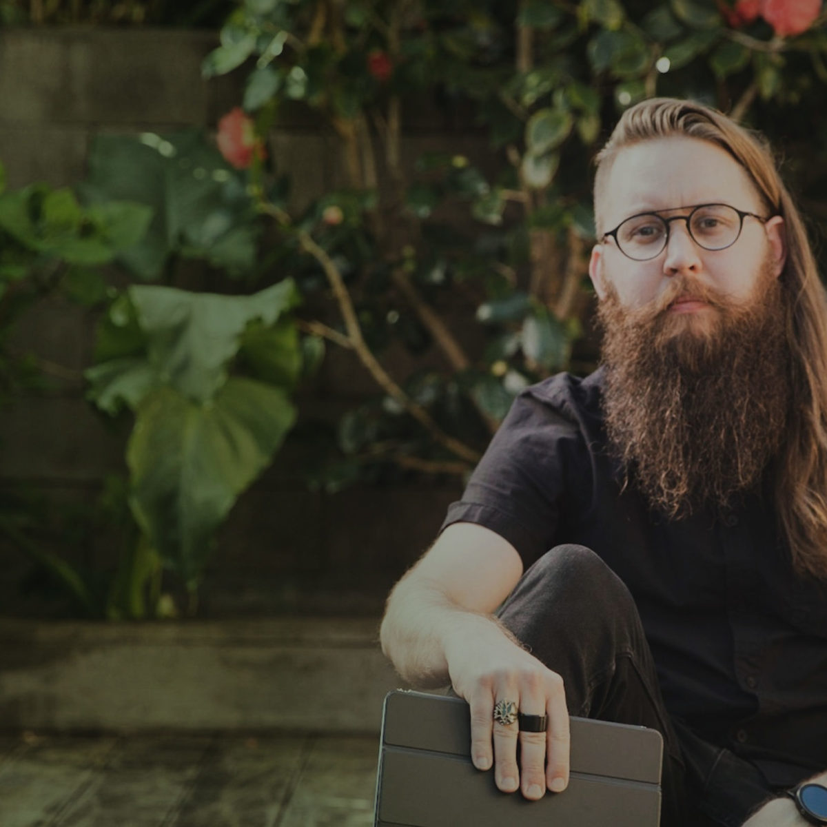 Portrait of John Wayne Hill