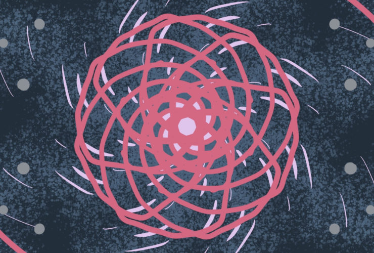 Abstrat illustration of space by John Wayne Hill