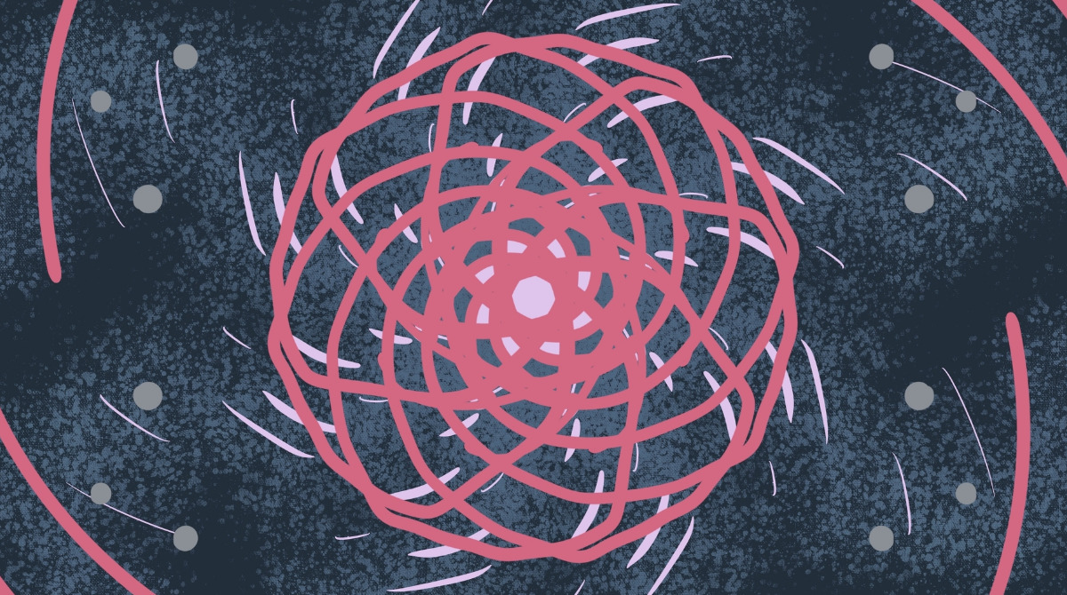 Abstrat illustration of space by John Wayne Hill